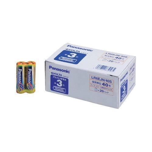 パナソニック 乾電池 アルカリ エボルタ 単3 40本入 パナソニック 乾電池 アルカリ エボルタ 単3 40本入