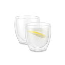 BODUM ボダム グラス コップ タンブラー PAVINA パヴィーナ ダブルウォールグラス 250ml 2個セット 保温保冷性 二重構造 耐熱ガラス 電子レンジ可 オーブン可 食洗器可 冷凍庫可 4558-10(3)
