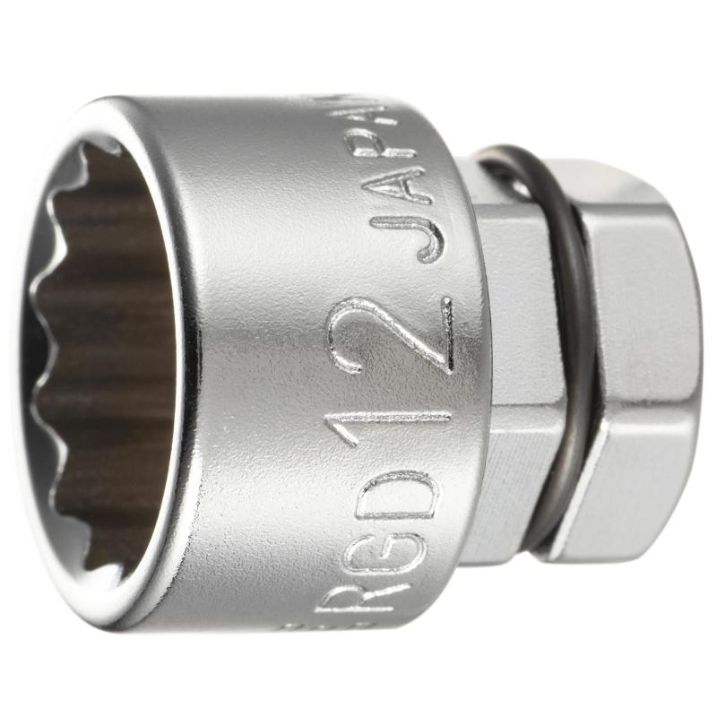 樂天商城 - トネ(TONE) ソケット(12角・めがねレンチ用) RGD-12 二面幅12mm
