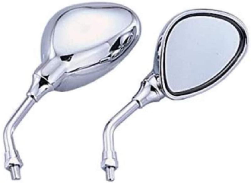 キタコ(KITACO) スマートミニミラー M8 右側逆ネジタイプ ヤマハ系 左右1SET 汎用 メッキ675-0800131