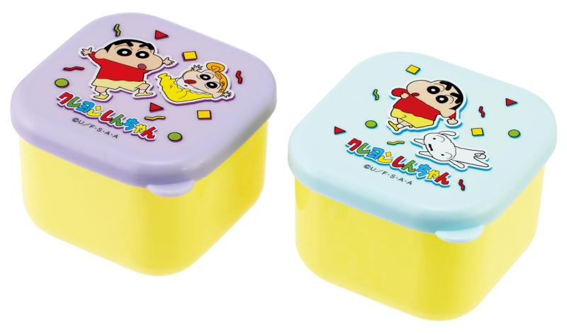 スケーター(Skater) ミニ シール容器 保存容器 おかず入れ 130ml 2個組 クレヨンしんちゃん MO1WAG-A(3)
