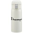 Champion(チャンピオン) ステンレス ワンタッチボトル 350ml ホワイト STOT3(3)