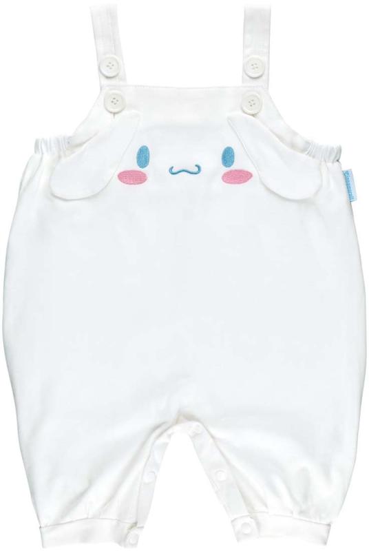 スケーター(Skater) ダイカット ベビー サロペット 綿100％ 80-90サイズ シナモロール かわいい キャラ..