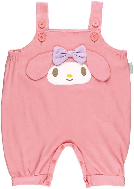 スケーター(Skater) ダイカット ベビー サロペット 綿100％ 80-90サイズ マイメロディ かわいい キャラ..