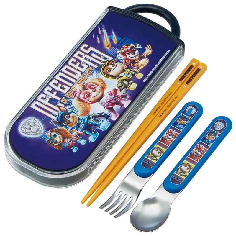 スケーター(Skater) お弁当 トリオセット 箸 スプーン フォーク パウ・パトロール ムービー 子供用 抗..