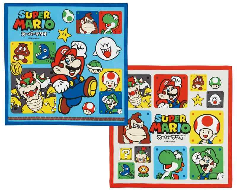 スケーター(Skater) お弁当クロス ランチクロス 子供用 2枚セット スーパーマリオ 23 男の子 KB4WN