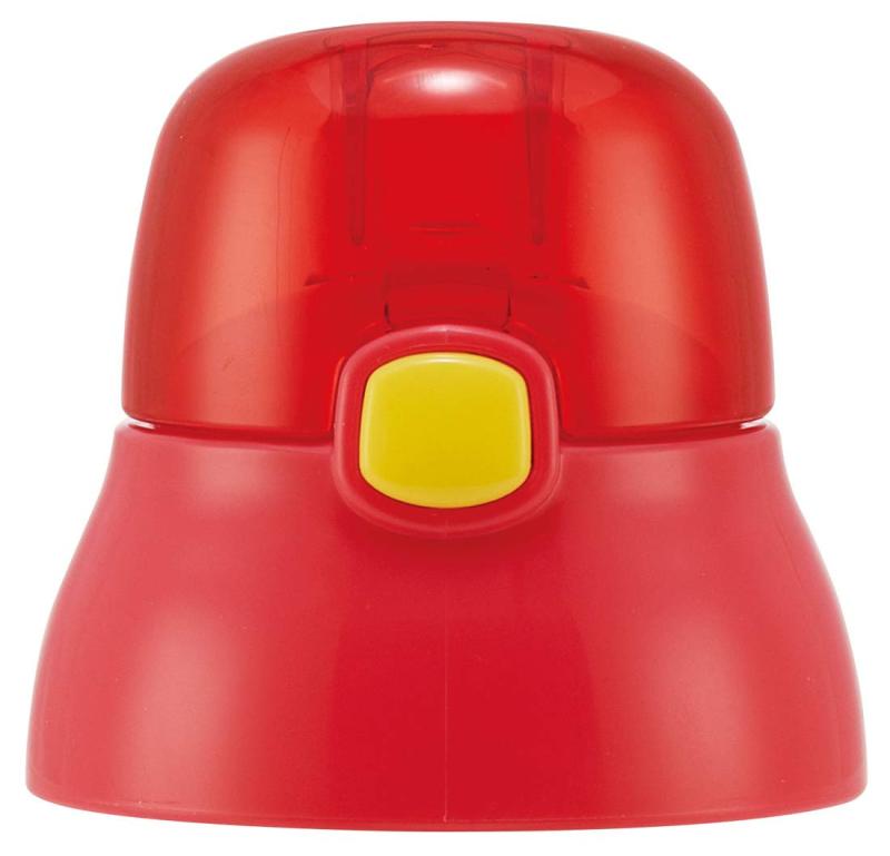 スケーター(Skater) 交換用 キャップユニット 子供用 ストロー水筒 部品 レッド ストロー別売 SSPV4 用..