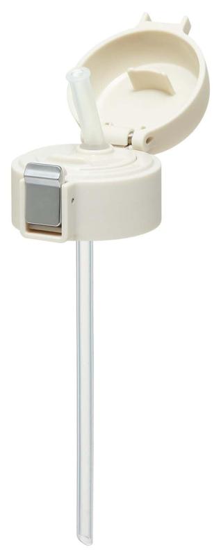 スケーター(Skater) STOT3ST用 キャップユニット ワンタッチストロー ステンレスボトル用 パーツ部品 ベージュ パーツ 替え 予備 スペア P-STOT3ST-CU-A(3.0)