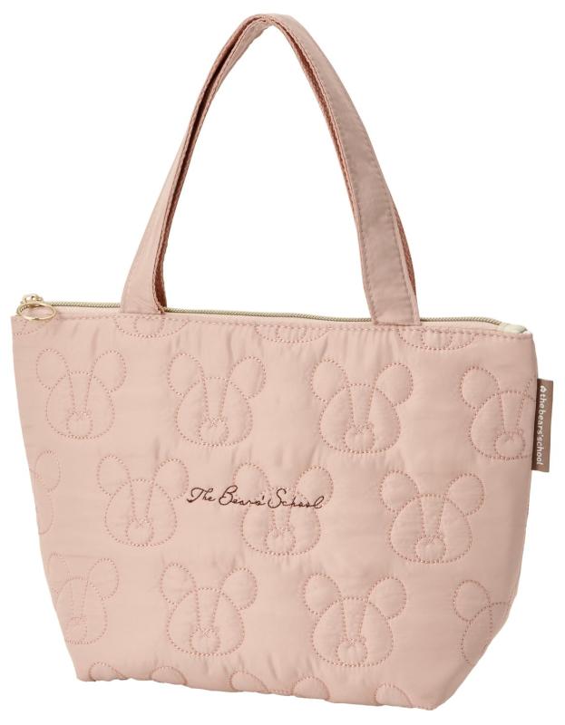 スケーター(Skater) キルト生地 保冷 ランチ トート バッグ ポケット付 くまのがっこう ココア KBCT9-A