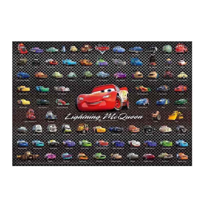 Rakuten - テンヨー(Tenyo) 【日本製】 1000ピース ジグソーパズル ディズニー カーズ キャラクター大集合 (51x73.5cm) D-1000-867 のり付き ヘラ付き サービスカード付き