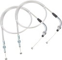 キタコ(KITACO) スロットルケーブルセット 60mmショート ステンメッシュ GROM(グロム) 905-1432400