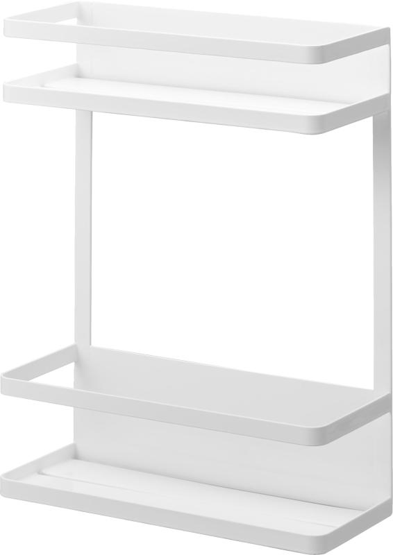 ����¶�(Yamazaki) �������� �ޥ��ͥå� ��Ǽ��å� 2�� �ۥ磻�� W28��D11.5��H40cm ��� tower ���ɥ꡼��å� �����̵ͤ��ؤ����֤��� 1800