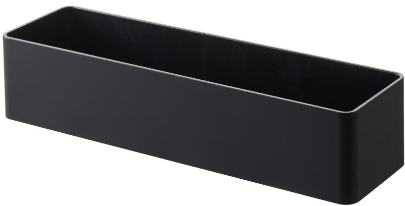 山崎実業(Yamazaki) マグネットストレージラック ブラック 約W24.5XD7.2XH5.3cm タワー tower 小物収納 フック付き 4847