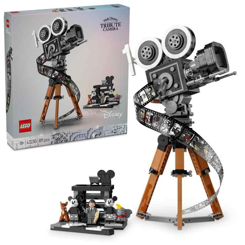 レゴ LEGO ディズニー ウォルト・ディズニー トリビュート：カメラ 811ピース おもちゃ 玩具 誕生日 プレゼント ブロック 母の日 父の日 男性 女性 インテリア オシャレ 映画カメラ 模型 43230