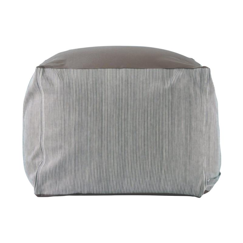 無印良品 体にフィットするソファ セット 綿デニム ヒッコリー 小 幅45×奥行45×高さ33cm 84464522