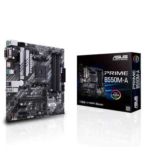 ASUS AMD B550 搭載 AM4 対応 マザーボード PRIME B550M-A【MicroATX】 ASUS AMD B550 搭載 AM4 対応 マザーボード PRIME B550M-A【MicroATX】