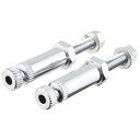 キジマ(Kijima) バイクパーツ ウインカーステー シャフトタイプ 2個セット M8 88×34mm メッキ 217-1041(2)