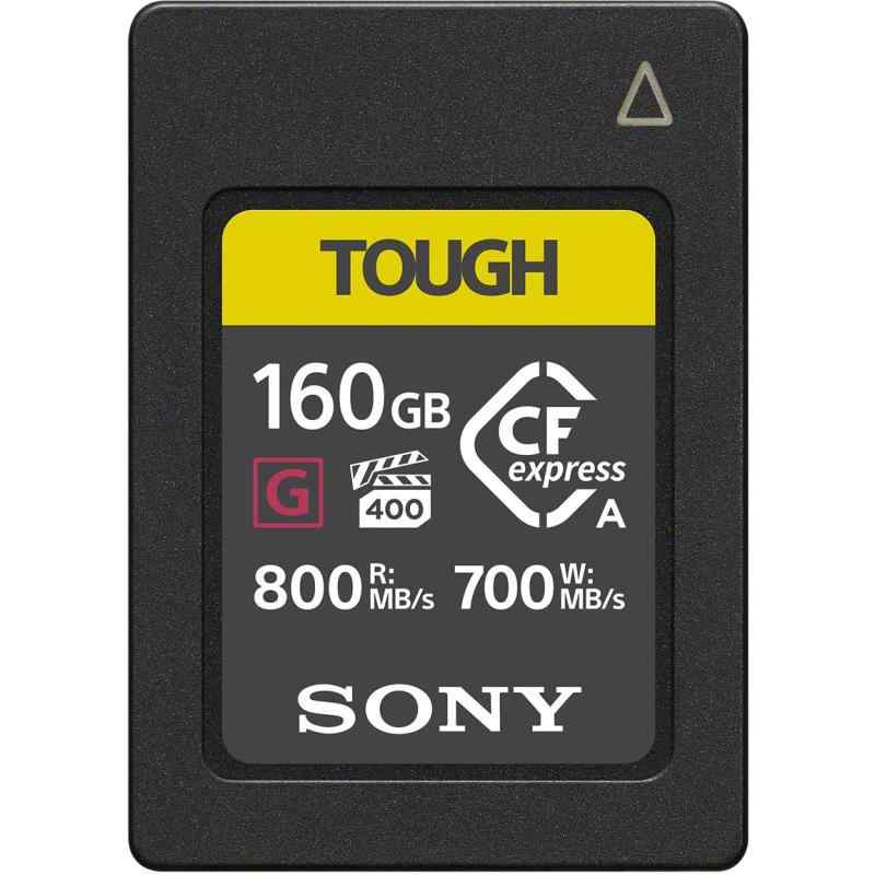 【動画 連写に】ソニー CFexpress Type Aメモリーカード CEA-G160T TOUGH 160GB(ILCE-1/FX6/FX3/ILCE-7SM3/ILCE-7M4対応)