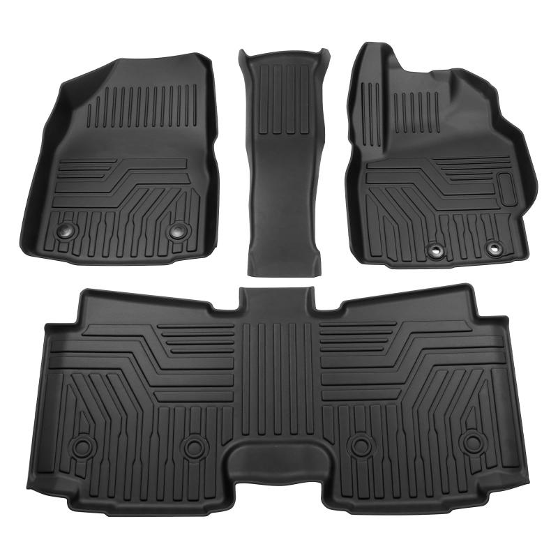 樂天商城 - Cartist シエンタ 170系 フロアマット 7人乗り専用 3Dフロアマット セカンドマット NHP17型 NSP17型 NCP17型 2015-2022年 TPE素材 立体カーマット 防水 滑り防止 耐汚れ カスタムパーツ 車種専用設計 取