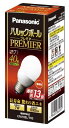 パナソニック パルックボールプレミア A10形 電球40形タイプ 電球色 EFA10EL7H2 口金直径26mm