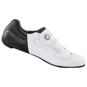 シマノ(SHIMANO) サイクリングシューズ RC502 SPD-SL MY2022ホワイト39.0(24.5cm)