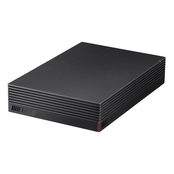 外付けハードディスク 2TB USB3.2 Gen1対応 PC用&amp;TV録画用 CMRHDD採用 バッファロー HD-NRCD2U3-BA