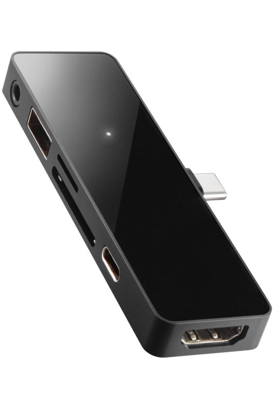 SHARP - LHB-PAPP6U3 iPad専用 USB Type C ドッキングステーション ハブ 6-in-