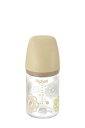 リッチェル 歯科大教授×小児歯科医師共同開発 プラスチック製ほ乳瓶 160ml おでかけミルクボトル お花レース 新生児から3か月頃まで