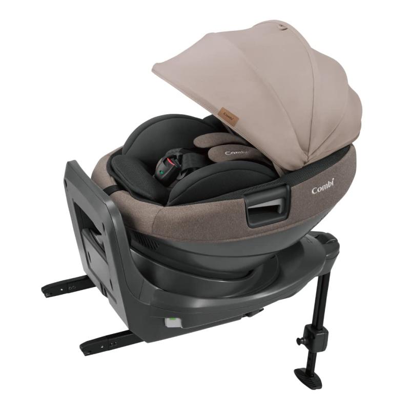 コンビ ISOFIX固定 新生児対応 回転式 チャイルドシート 新生児から4才頃 ホワイトレーベル  ...