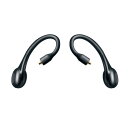 SHURE シュア RMCE-TW2 ブラック ワイヤレス・セキュアフィット・アダプター : ワイヤレスイヤホン変換 MMCX 耳掛け IPX4防滴 外音取り込み マイク付 Bluetooth 5.0 音楽 オーディオリスニング ランニ