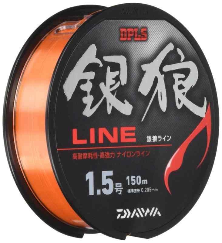 Rakuten - ダイワ(DAIWA) ナイロンライン 銀狼ライン 1.5-3号 150m オレンジ