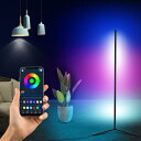 MOREFULLS デスクライト RGB LED フロアランプ スマート フルカラー アプリ リモコン付き ledバーライト 調色 明るさ調節可能 高さ122cm USBテレビ パーティー ゲーム部屋/寝室/リビング/視聴室など|詳細画像