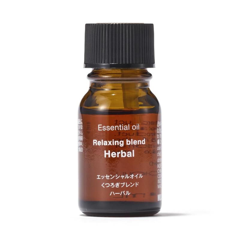 樂天商城 - 無印良品 エッセンシャルオイル くつろぎブレンド ハーバル 10mL OCH02A4A