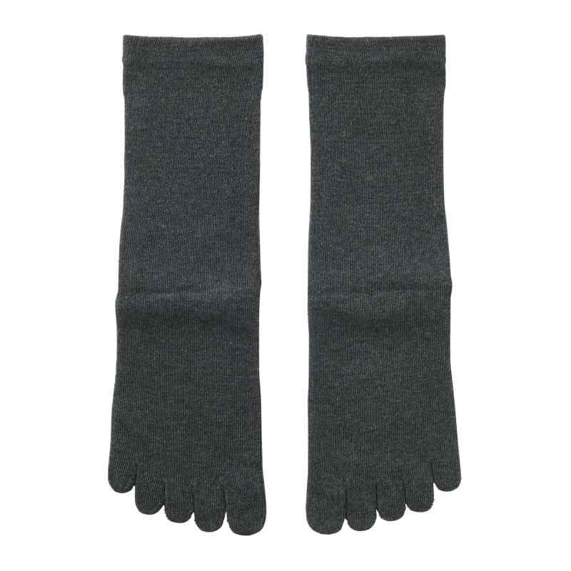 無印良品 婦人 足なり直角 5本指靴下 再生コットン レディース DAJ58A5A チャコールグレー 23～25cmのサムネイル