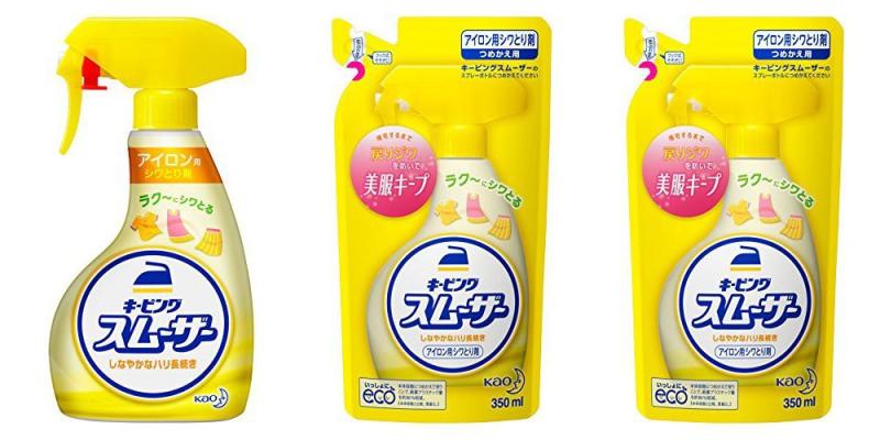 花王 キーピング アイロン用スムーザー シワとり剤 ハンディスプレー 400ml 1個 + つめかえ用 350ml 2..