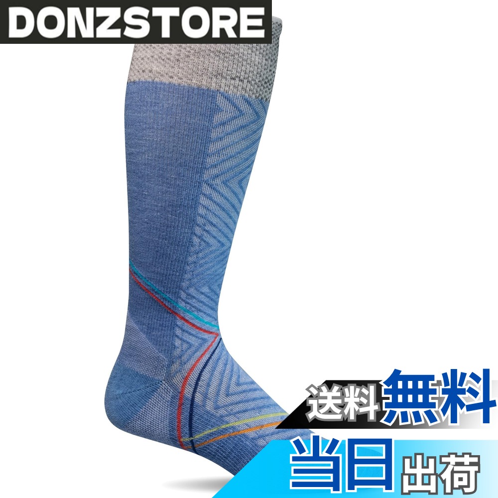 【送料無料】[ソックウェル] メリノウール ソックス【PULSE KNEE HIGH】 S/M Cornflower コーンフラワー