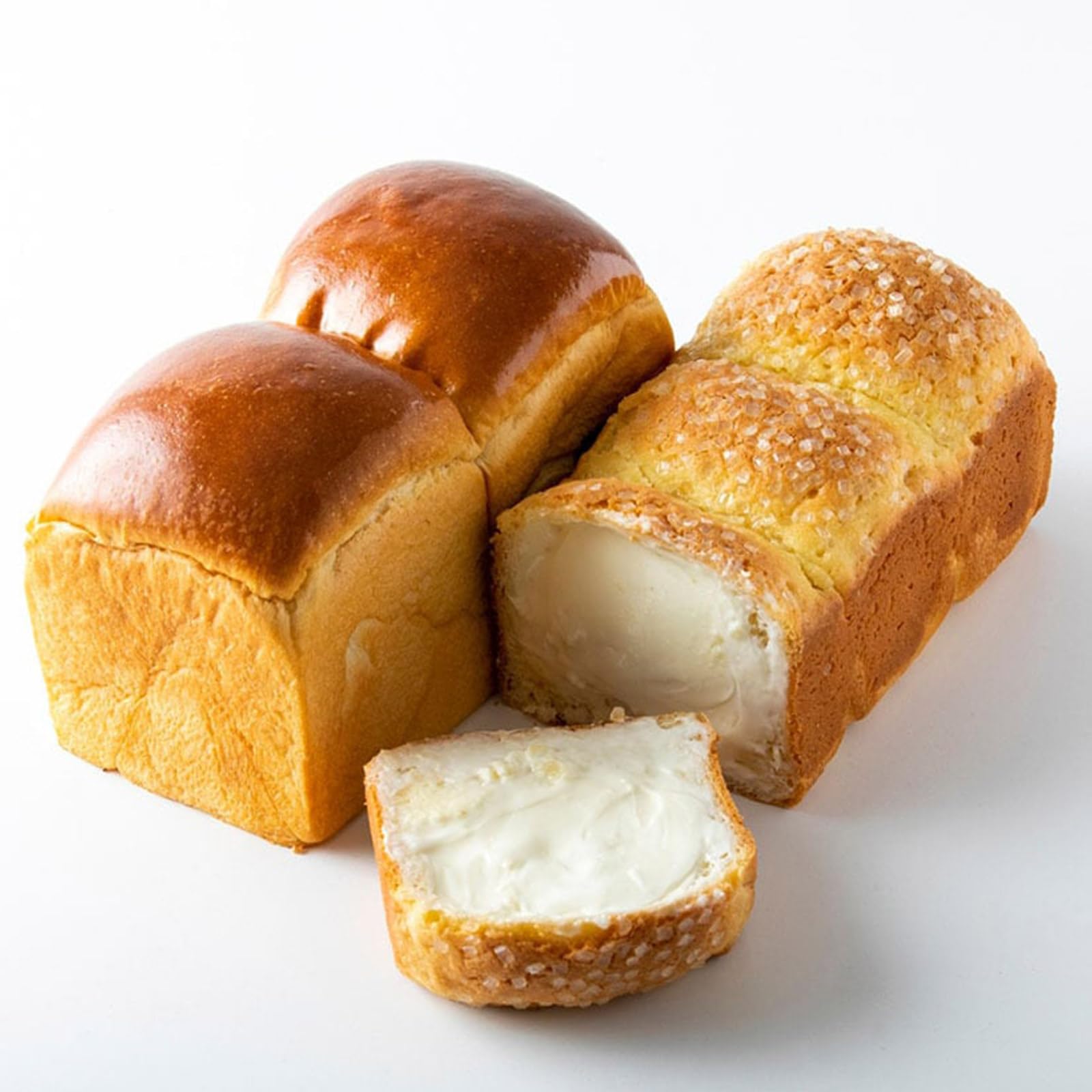 【送料無料】こどもの日 母の日 高級食パン 2種2本 食べ比べセット プレミアムシリーズ 山型食パン 4種のチーズ＆ザクザクシュガー食パン 2本セット 山型 ＆ チーズ