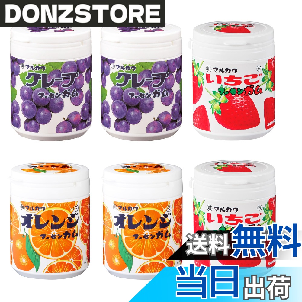 商品情報商品の説明商品紹介 マーブルガムのボトル「オレンジ」「グレープ」「いちご」の3種類を各2個ずつ、計6個詰め合わせました。ソフトな噛み心地と味の持続性が特徴です。オレンジマーブルガムは昭和34年（1959年）発売のロングセラー商品です。 原材料・成分 裏面画像参照主な仕様 マーブルガムのボトル「オレンジ」「グレープ」「いちご」の3種類を各2個ずつ、計6個詰め合わせました。ソフトな噛み心地と味の持続性が特徴です。オレンジマーブルガムは昭和34年（1959年）発売のロングセラー商品です。大人も子供も楽しめる、懐かしい味わいとパッケージ。