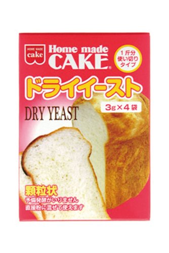 【送料無料】ホームメイド ドライイースト 12g(3gx4)x10個