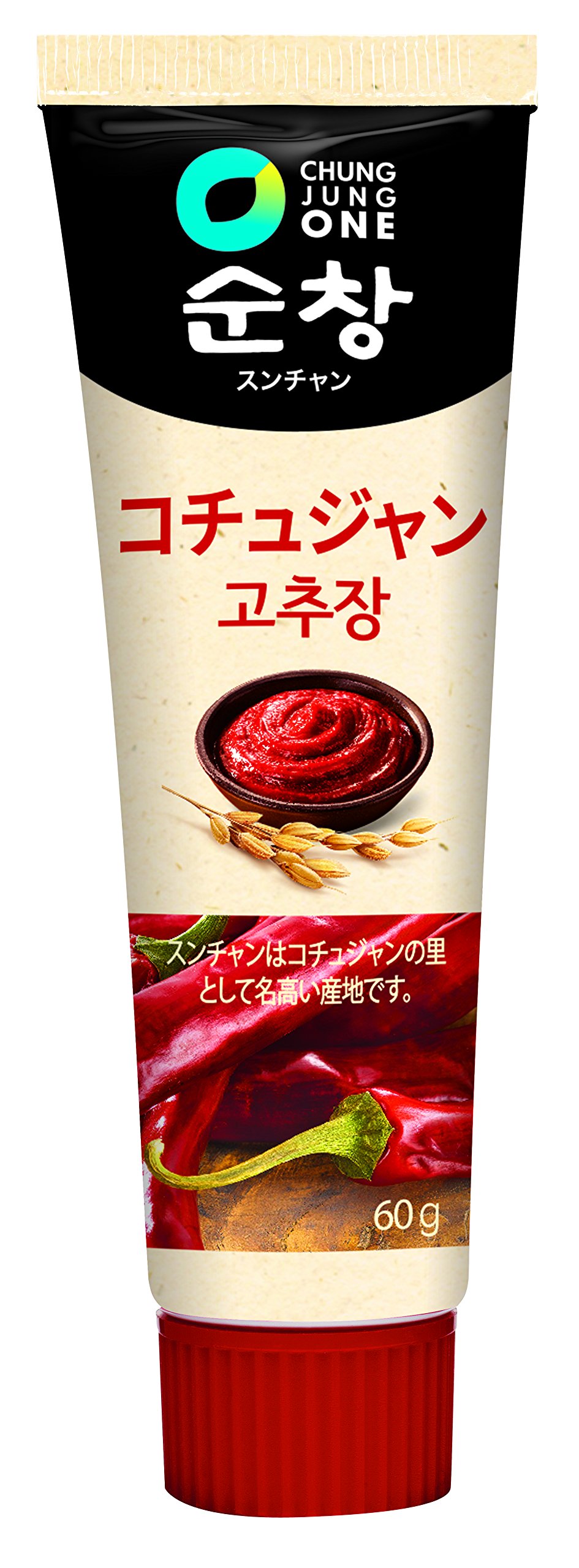【送料無料】chung jung one 大象 スンチャン コチュジャン チューブ 60gx4本