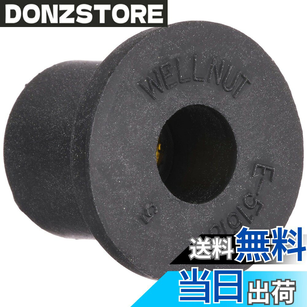 商品情報商品の説明商品紹介 各メーカー純正指定品。ウェルナットはクロロプレンゴムに黄銅ナットを埋め込んだ締結部品です。 片側のネジ締めだけで取付けるとともに、ゴムの特性を活かした効果が得られます。 防振効果、液体・気体のシール効果、吸音効果、絶縁効果その他金属性ナットにない多くの特性を有しております。 ●重量:8.7g ●適正トルク:245~390mN・m(0.25~0.4kgf・m) ●引張許容:98N(10.0kgf・m) ●引張破壊:1180N(120kgf・m) ●剪断許容:98N(10.0kgf・m) ●圧縮許容:145N(15.0kgf・m) 使用上の注意 ●商品、適合データは2012年3月時点でのデータです。それ以降のデータに関しては当社HPをご覧下さい。www.kitaco.co.jp ご注意（免責）＞必ずお読みください 【アウトレット】新品・未使用 セール品・アウトレット商品について: 当社では、当社にてデモ等に使用した商品や旧モデル・展示会で使用した展示品などを、 【アウトレット】【訳あり】商品としてお手頃な価格でご提供しております。主な仕様 汎用5ヶ1セット穴径:15.9~16.2mmbr板厚:0.8mm~4.7mmbr各メーカー純正指定品