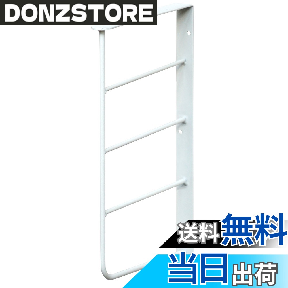 商品情報商品の説明商品紹介 【使用できる棚板寸法と本体の設置幅】 ・市販の1x6材または断面が幅150mm、厚さ12-25mmのパイン材が使用できます。 ・フレーム本体の設置幅は60cmが目安です。棚板の長さに合わせて、必要な数の本品をご用意ください。 【取り付け上の注意事項】 ●小さく鋭った部品があります、特にお子様にご注意下さい。紛失にもご注意ください。 ●この商品はフレーム本体をベニヤ板の壁、木の壁にタッピンねじで取り付けるか、石膏ボードの壁にピンで取り付けます。それ以外の壁には取り付けできません。 ●タッピンねじで取り付ける場合、取り外した後にねじ穴が残ります。支障のない所でお使いください。 ●二人で作業すると取り付けやすくなります。 【使用上の注意事項】 ●この商品は屋内用です。 ●商品本来の用途以外には使用しないでください。 ●フレーム本体または棚板に横からの力を加えないでください。 ●荷重は急激にかけないでください。落下や破損の原因になります。 ●強くゆすったり、ぶら下がるなどの行為は絶対にしないでください。（小さなお子様には特に注意してください。） ●使用中にゆがみやピン、ねじのゆるみなどがないか、定期的に点検を行ってください。 ●異常が発生した場合は直ちに使用をおやめください。 ●天災などの不可抗力や、改造・経年劣化または誤った使用方法による故障・破損・事故などに対する補償等はいたしかねます。 ●荷重に対する強度は、製品自体よりも、合わせる棚板の厚さと強度によって決まります。 ●耐荷重は実験値です。するものではありません。耐荷重には棚板の重さも含みます。 ●棚板にたわみが発生する場合は棚板を厚いものに替えるか、フレーム本体の取り付け間隔を狭めてください。 ●日本国外に持ち出しされた商品は、補償の対象外となります。 安全警告 使用荷重は3kgまでです。設置は必ず付属の説明書に従い、確実に固定してください。主な仕様 【商品サイズ】幅 2cm x 奥行 17cm x 高さ 28.5cm【使用荷重】3kg【カラー】ホワイト【セット内容】フレーム本体1個、棚受け2個、タッピンねじ4本、取扱説明書、《石膏ボード壁取付用》ピンガイド3個、ピン11本(予備2本含む)、ピンカバー3個、《ベニヤ板・木の壁取付用》タッピンねじ3本【材質】〈本体〉鉄・エポキシ樹脂粉体塗装　〈樹脂部品〉ABS樹脂、EVA樹脂　〈ピン〉ステンレス　〈ねじ類〉鉄・メッキ　〈棚受け金具〉鉄・エポキシ樹脂粉体塗装市販の1x6材または幅150mm・厚さ12~25mmのパイン材と組み合わせて壁面に棚をDIYできる。壁を大きく傷つけず、石膏ボードにも付属の専用ピンで固定OK。brL型タイプのフレームで、フレームの最上段にも棚板を設置できます。上下の長さが28.5cmのショートサイズで、狭いスペースにもミニマルな飾り棚が作れます。