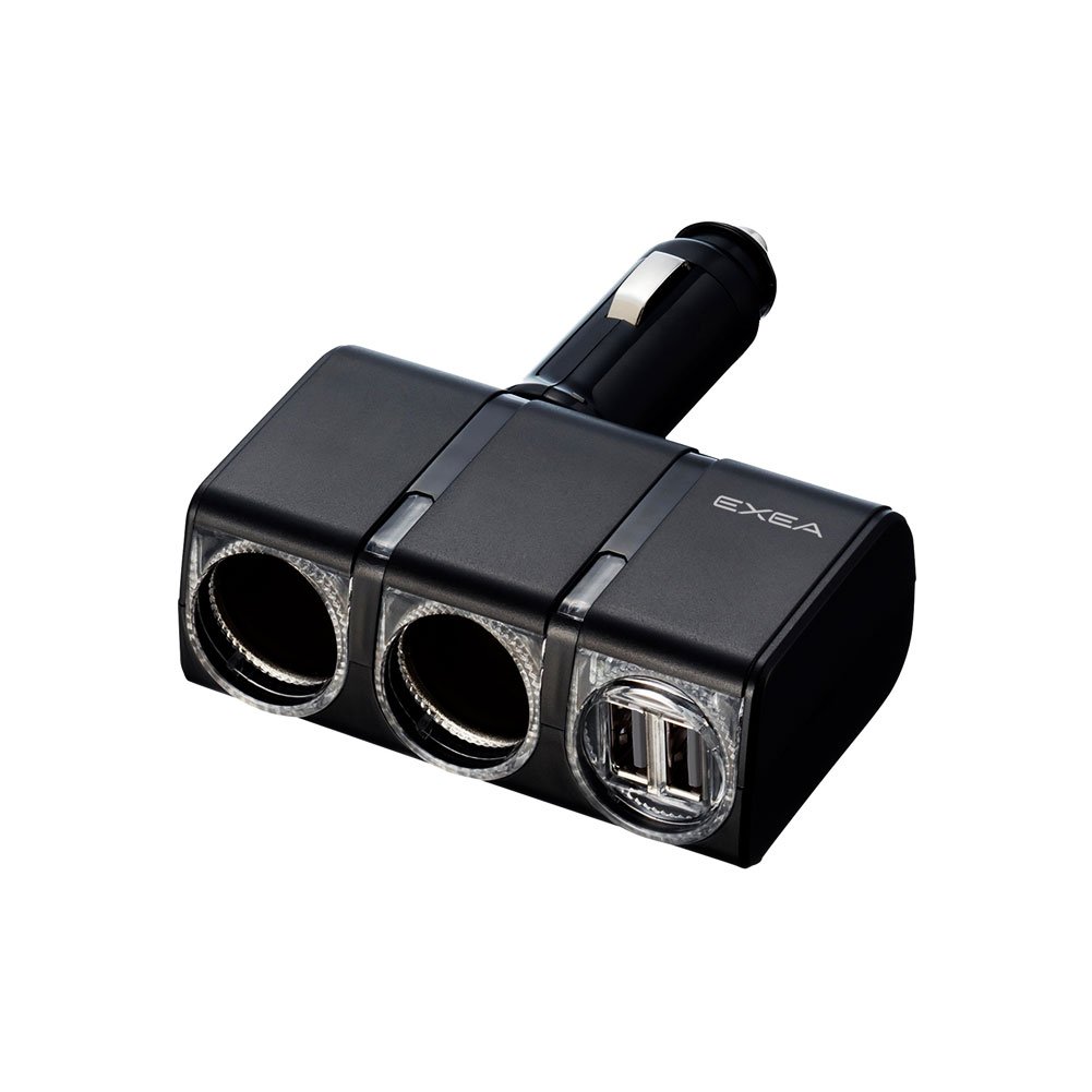 【送料無料】星光産業 EXEA 車内用品 電源増設ソケット USBバーチカルソケット 24V EM-151
