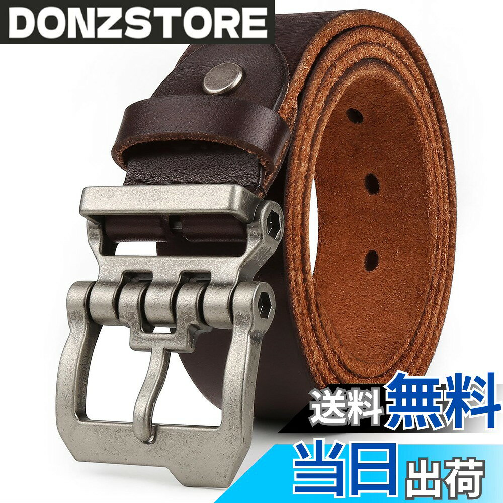 商品情報商品の説明説明 1.ベルトバックル：ファッションクラシックスタイル、シンプルで寛大なデザイン、細工、抗酸化、ボディのアークのデザインに沿って. 2.ベルト; 高品質のカウレザー、細工、美しい、マルチサイズ、100cmから165cmのベルトの長さ通常、みんなのために、十分に長いです！ パッキングリスト：ギフトバッグx 1 パンチx 1 ベルト x 1 ベルトマニュアルx 1主な仕様 本物の素材: このメンズ ベルトは本物の牛革製で、丈夫で耐久性があります。 クラシックでシンプルなスタイルのバックルは亜鉛合金製です。合金バックルは非常に強く、傷がつきにくく、長持ちします。 ベルト メンズ: レギュラー サイズをご用意しておりますが、大きくて背の高い男性用の特大サイズのベルトもご用意しています。 詳細については、画像の中のサイズ表を参照してください。 複数の色: このメンズベルトは、ブラック,茶色、チョコレートの3色からお選びいただけます。ファッションクラシックベルトは、お気に入りのドレスパンツ、スラックス、ジーンズ、ワークパンツと合わせるのに最適です。 美しいギフトベルト: このメンズレザーベルトは美しいギフトバッグに入れられ、とても良いギフト体験を提供します。父の日プレゼント,お祝い 結婚 プレゼント,バレンタイン プレゼント,男性 プレゼント,夫へのギフト、クリスマスギフトとしてお使いいただけます。品質：当社のすべてのメンズベルトは、お客様の満足を確保するために厳密にチェックされています。 ご満足いただけない場合は、3か月以内に返品できます。 ご満足いただけるまでアフターサービスも万全です。