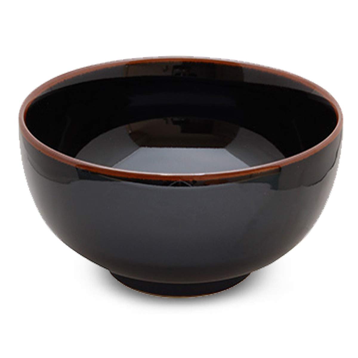 【送料無料】白山陶器(Hakusan Porcelain) 色：天目、サイズ：Φ18 x 9.5cm 1500ml