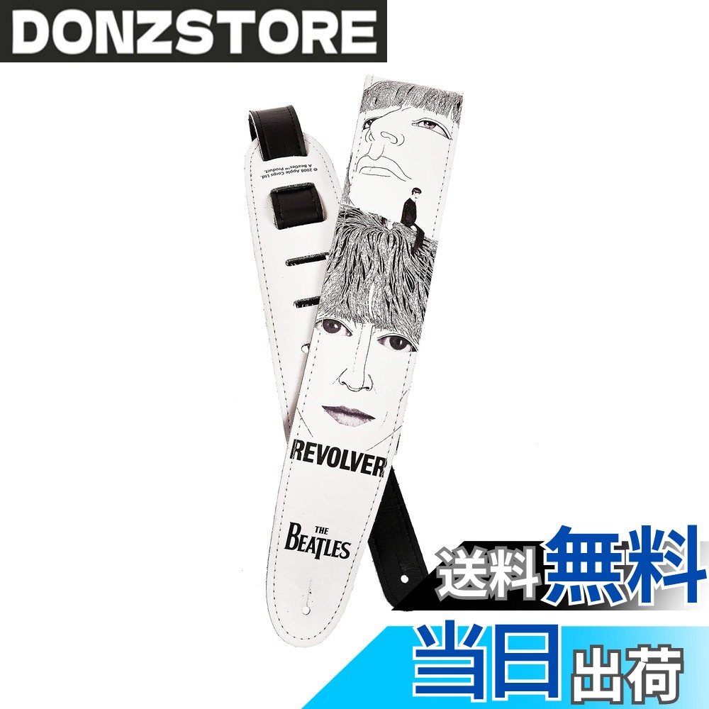 【送料無料】D'Addario ダダリオ ギターストラップ The Beatles Vegan Strap 25LB04 Revolver 【国内正規品】 色：Revolver、サイズ：36 inches