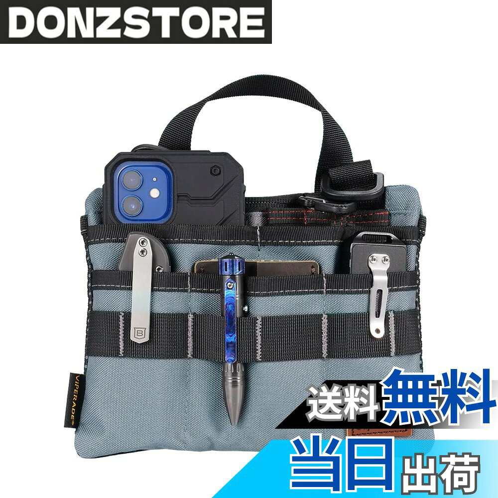 商品情報商品の説明主な仕様 【長持ちするように作られています】高品質の500Dオックスフォード製で、耐久性、耐摩耗性、防汚性、耐引裂性があります。それは何年も続くことができ、補強された縫製は壊れにくく、耐用年数を大幅に延ばします。【大容量】このツールオーガナイザーポーチは、メインポケット1つ、大きなメッシュバッグ1つ、EDCツール用の小さなポケット4つ、ミディアムポケット2つの合計7つのポケットで、懐中電灯、ノートブック、電話、折りたたみナイフ、戦術を収納できます。ペンまたは他のより大きなマルチツールおよびEDCギア。【別のポケットデザイン】すべてのギアを別のポケットに入れ、完璧な収納スペース、毎日の持ち運びに必要なものすべてを収納できる十分なスペース、ポケットを整理してください。 EDCオーガナイザーポーチは、ツールを効果的に整理し、ポケットを傷つけるためのツールを防ぎます。【多機能ツールポーチ】EDCツールや通常のツールの収納袋としてだけでなく、携帯電話の財布のノートのキーカードなどを入れるための日常の使用にも使用できます。ハンドヘルドまたは肩にかけることができます。修理工、教師、学生、EDCファンにとても人気があります。【理想的なギフトの選択：】このマルチツールポーチは、友人、家族、愛する人への素晴らしいギフトになります。一生続くように作られたこのアイテムは、誰にとっても誰にとっても長持ちするプレゼントになります。それは思慮深く実用的な贈り物です。