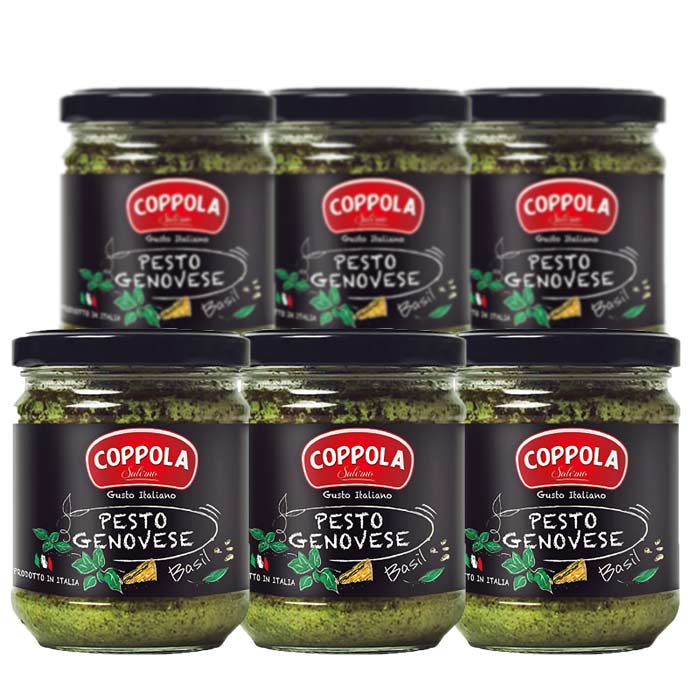 【ペスト・ジェノヴェーゼ(180g x 6本入り)】COPPOLA