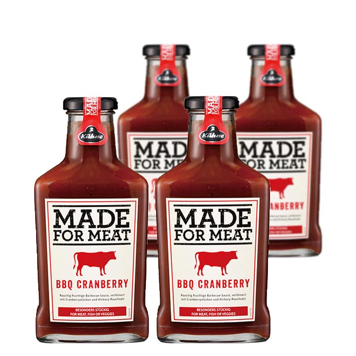キューネ【バーベキューソース クランベリー(375mlx4本)】