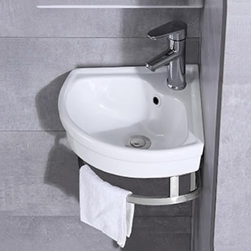 洗面ボウル 手洗器セット陶器製簡易洗面台 壁掛け 【鏡なし】手洗い器 ガーデキッチ洗面ボール小型 手 壁付け型手洗い鉢コンパクトミニ